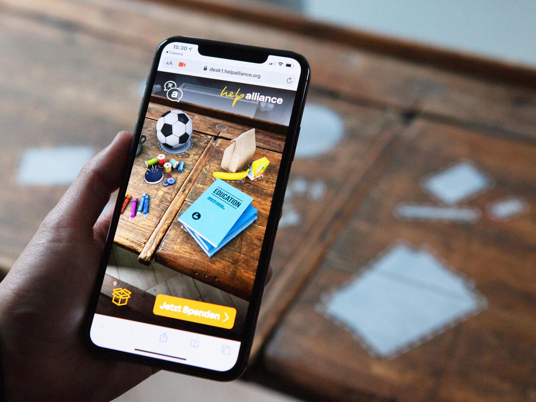 Help Alliance AR Fundraising