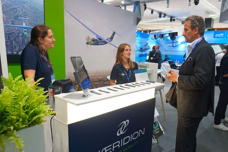 Display at the exhibition stand