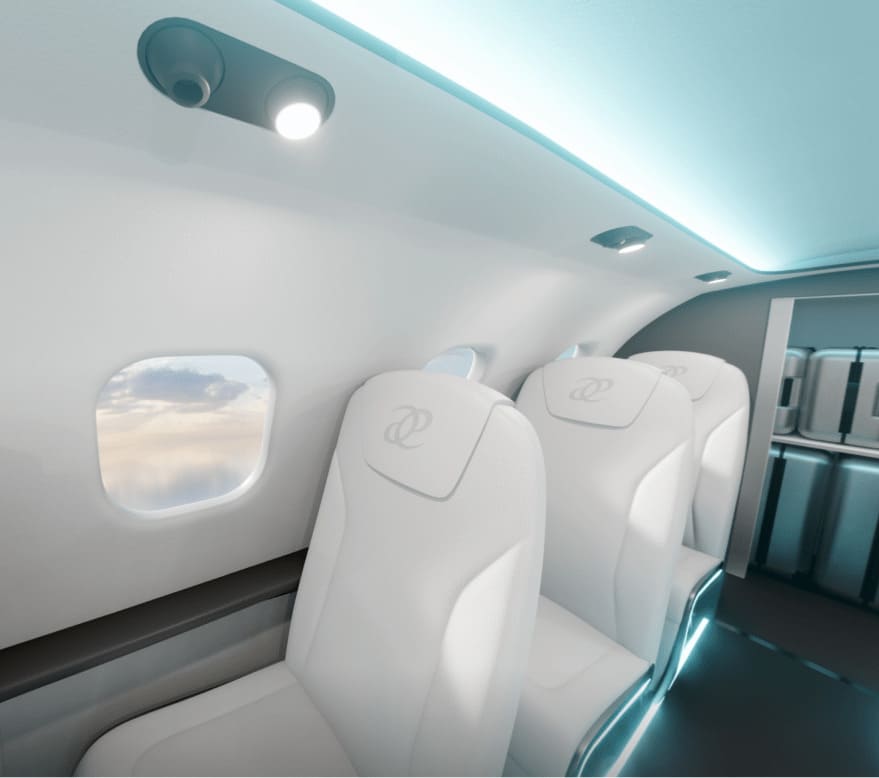 plane interior